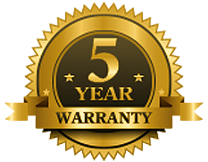 5 year warranty symbol